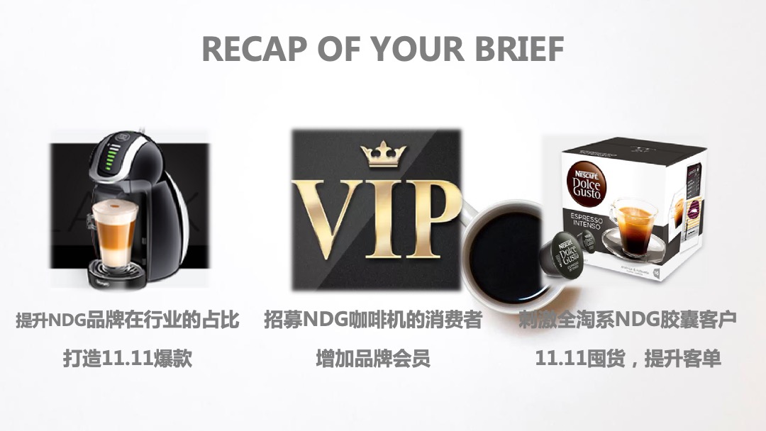 咖啡品牌双十一传播案