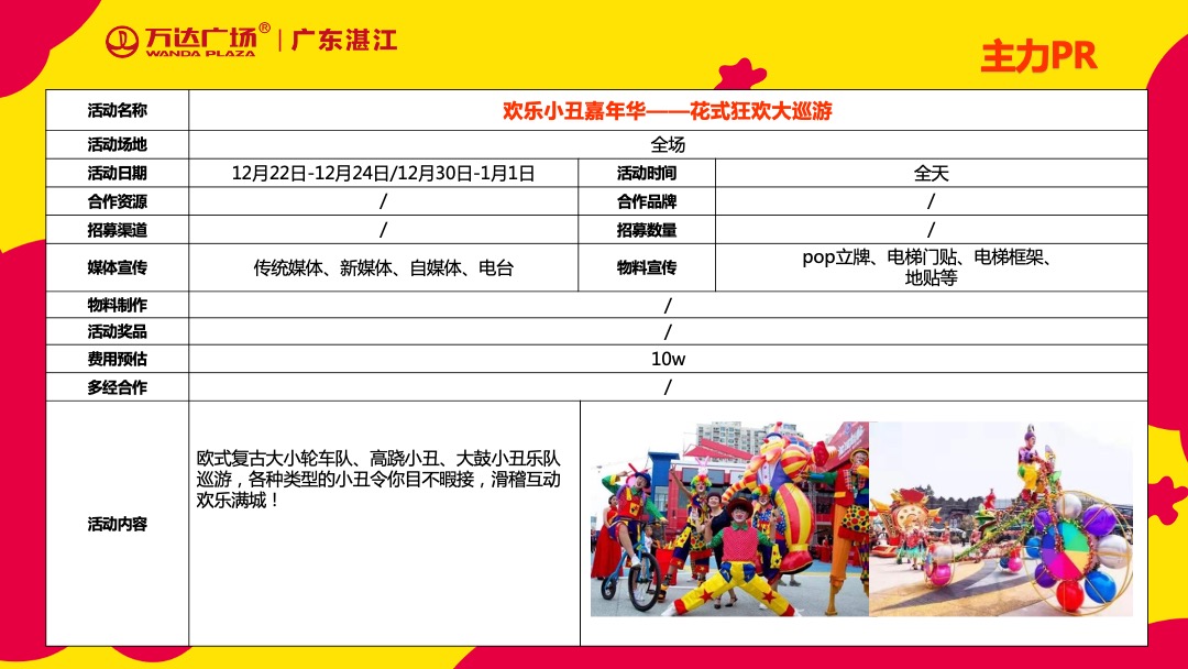 商业广场圣诞新年欢乐趴（鬼马双旦玩FUN下主题）活动策划方案