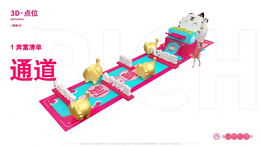 【奔富】双旦春节新年虎年IP美陈方案