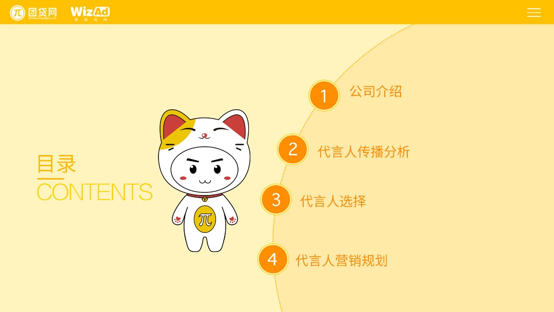 团贷网代言人营销方案