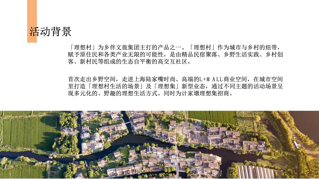 理想村x L MALL购物中心十一理想集家年华活动策划方案