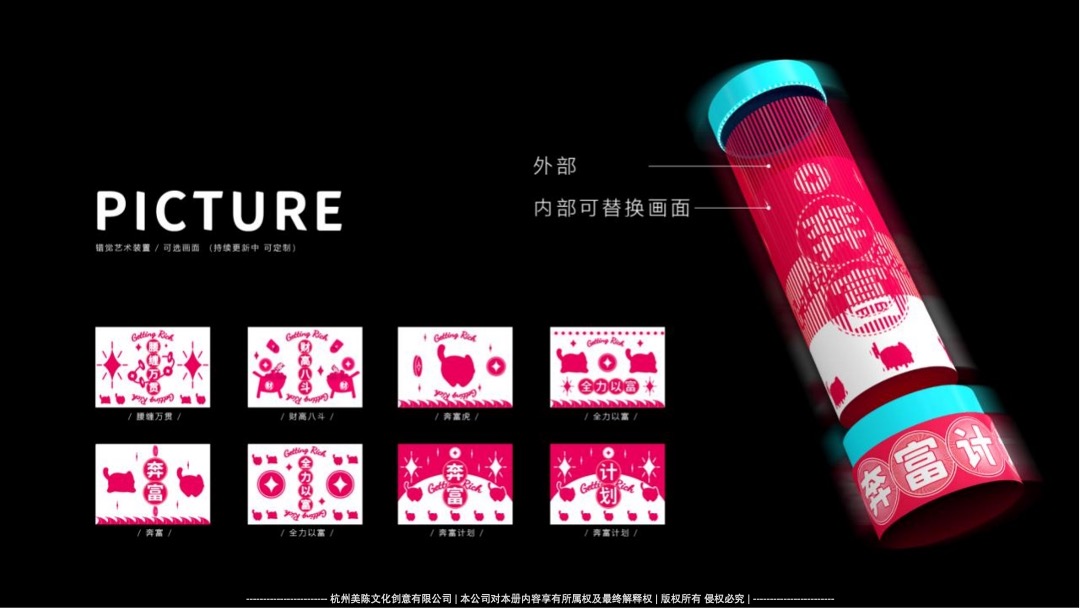 【奔富计划】春节新年虎年IP美陈方案