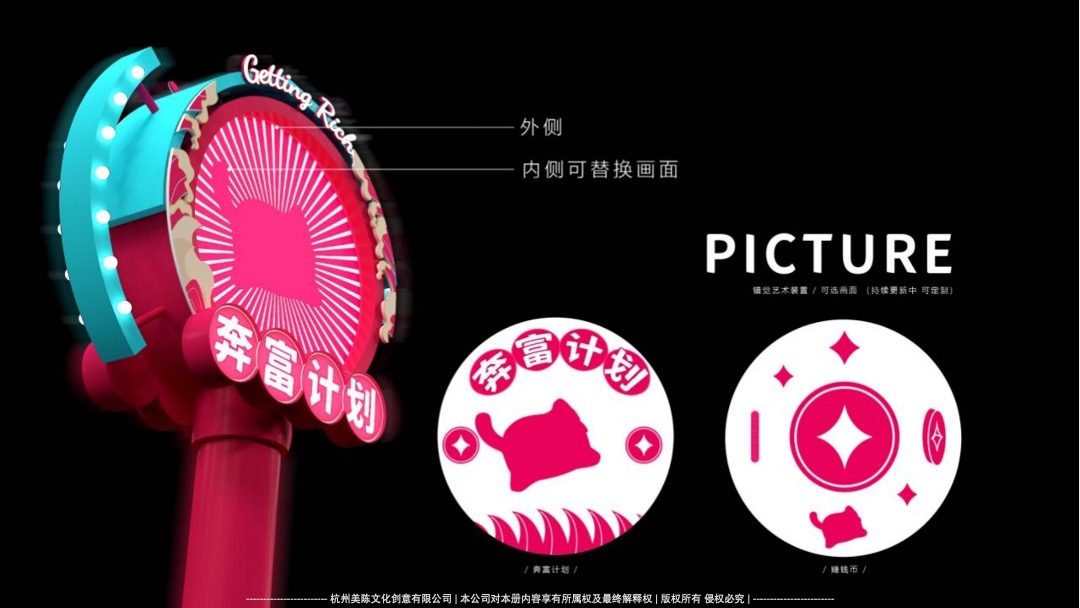 【奔富计划】春节新年虎年IP美陈方案