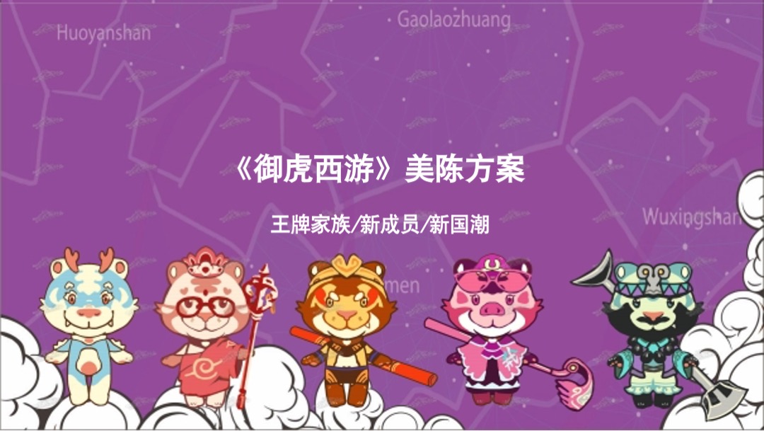 【御虎西游】虎年新年IP美陈（春节美陈）