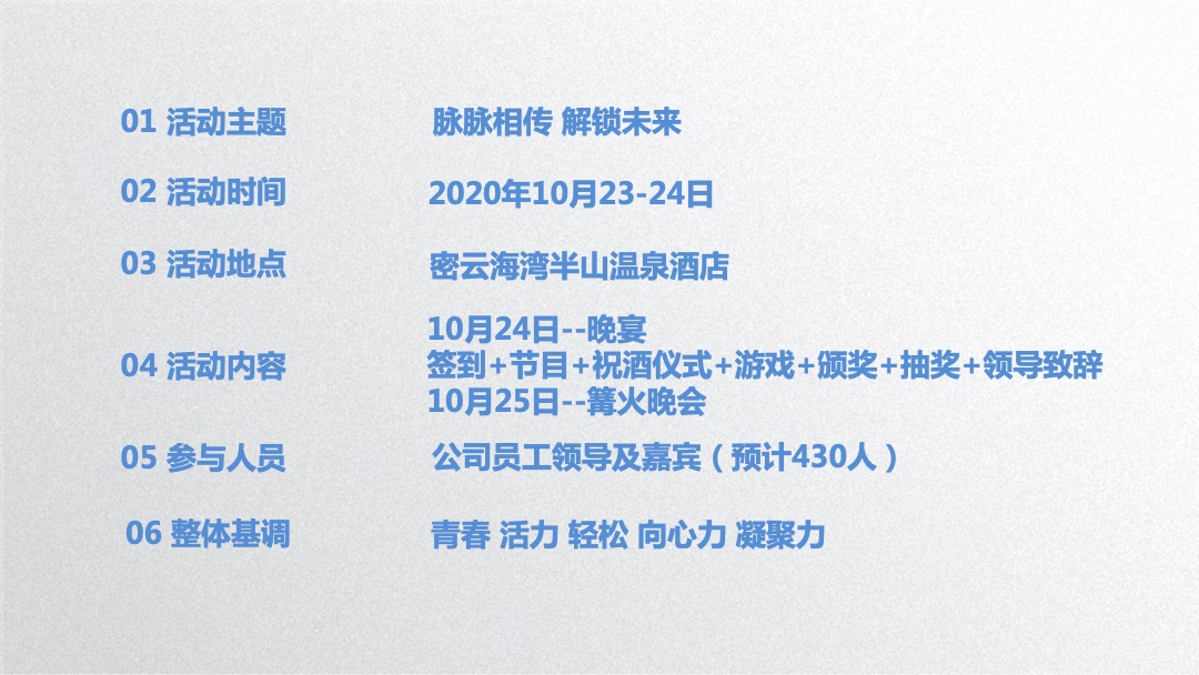 软件公司七周年庆（脉脉相传 解锁未来主题）活动策划方案