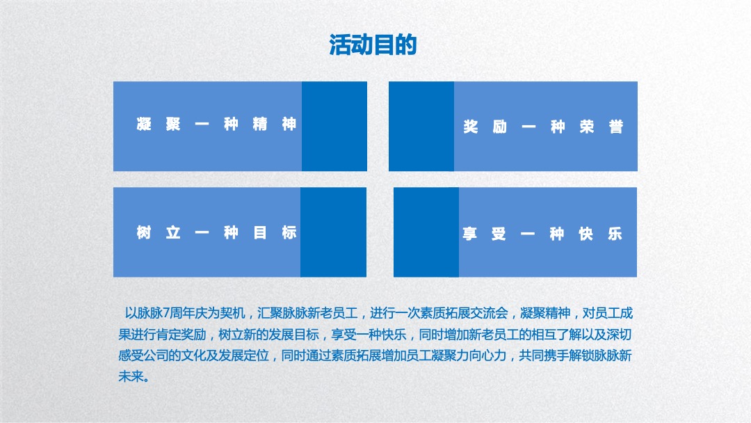 软件公司七周年庆（脉脉相传 解锁未来主题）活动策划方案