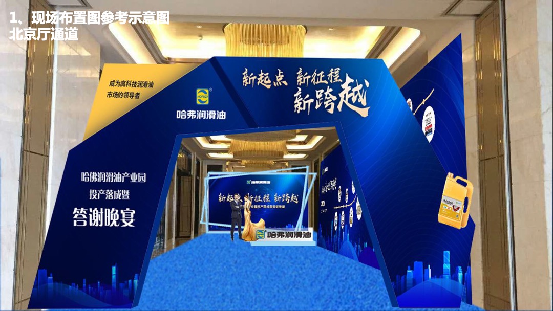 哈佛润滑油产业园投产落成暨答谢晚宴