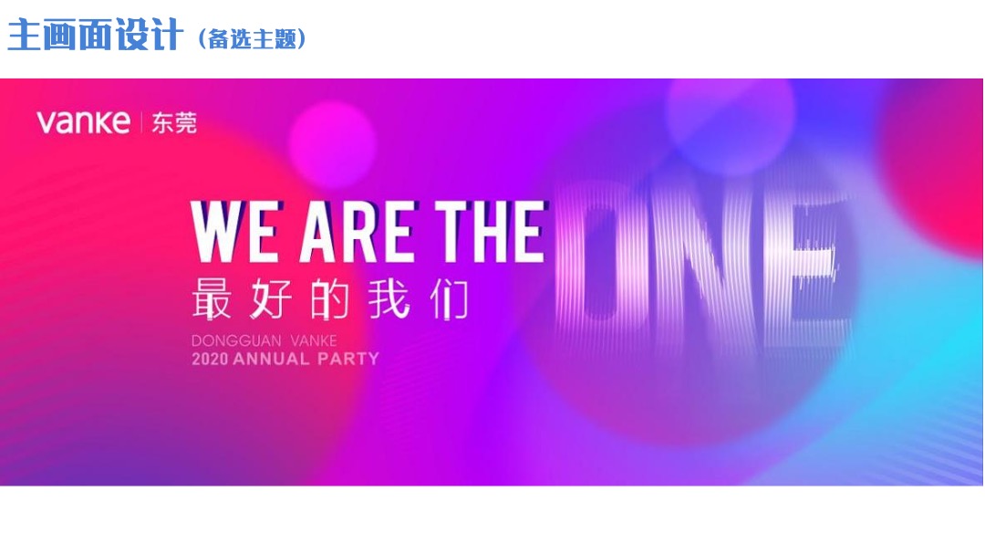 地产项目年会庆典（头号VAN家主题）活动策划方案