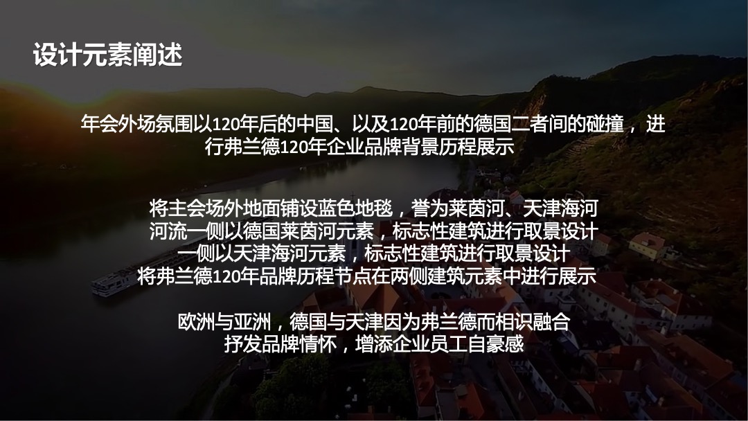 弗兰德跨越百年年会策划方案
