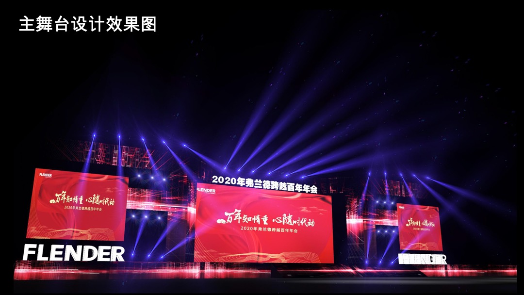 弗兰德跨越百年年会策划方案