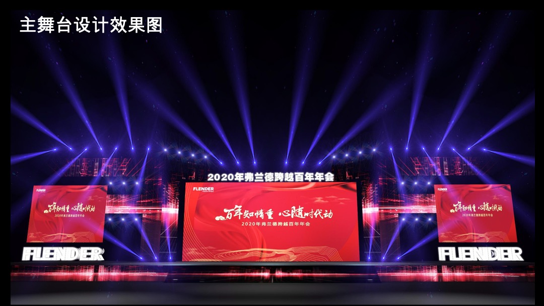 弗兰德跨越百年年会策划方案