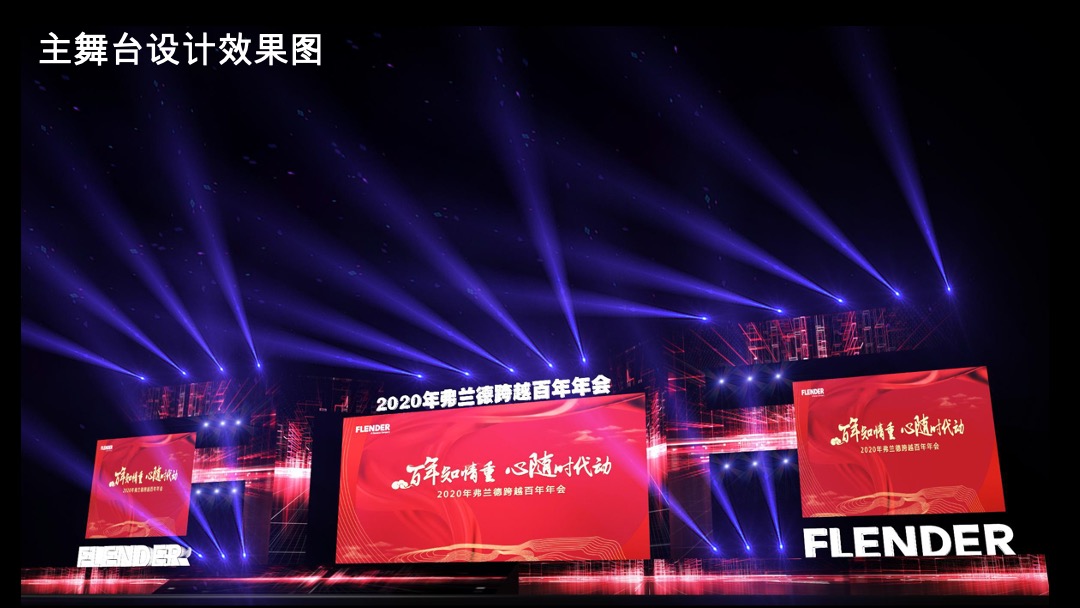 弗兰德跨越百年年会策划方案