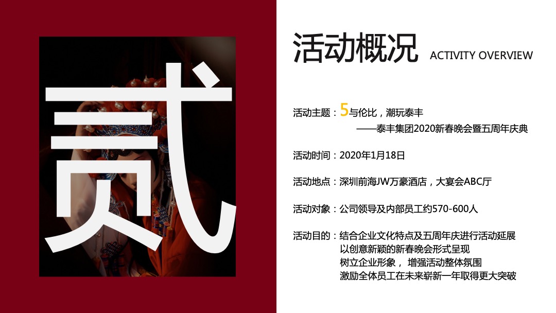 泰丰集团国潮主题新春晚会暨五周年庆典策划方案-年会