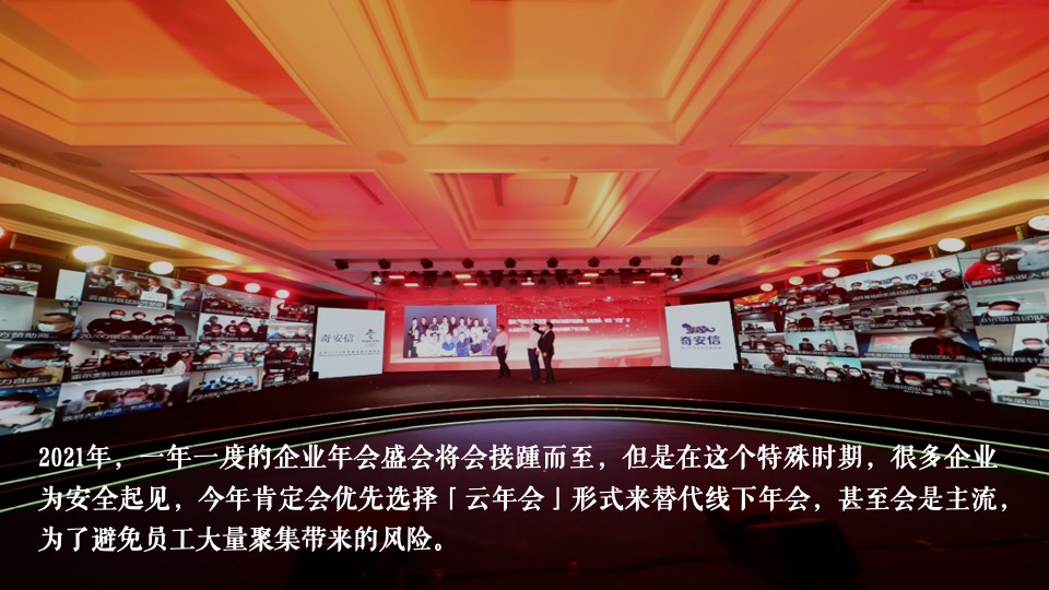 地产公司（云上汇聚 领潮未来主题）线上云年会盛典活动策划方案
