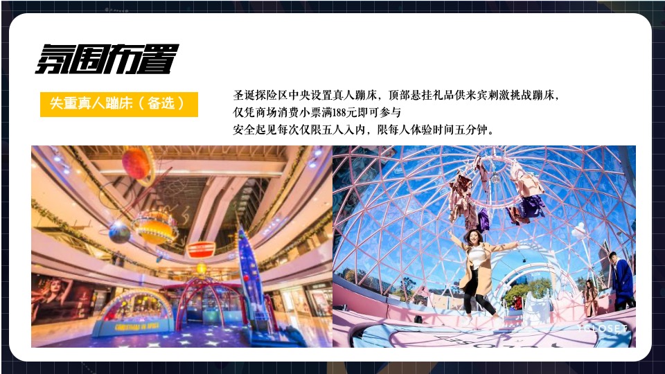 购物中心圣诞季（圣诞星球 漫步太空主题）活动策划方案