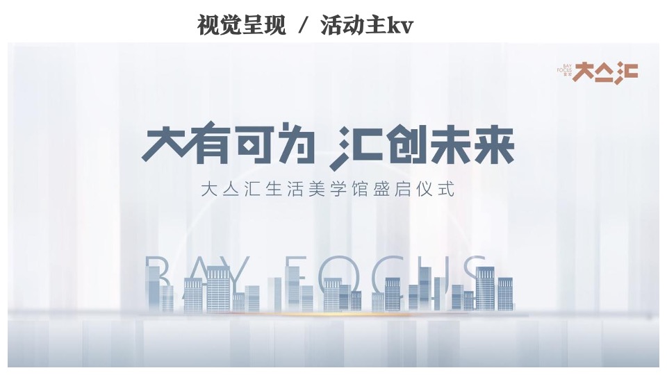 地产项目营销中心及样板房开放（大有可为·汇创未来主题）活动策划方案