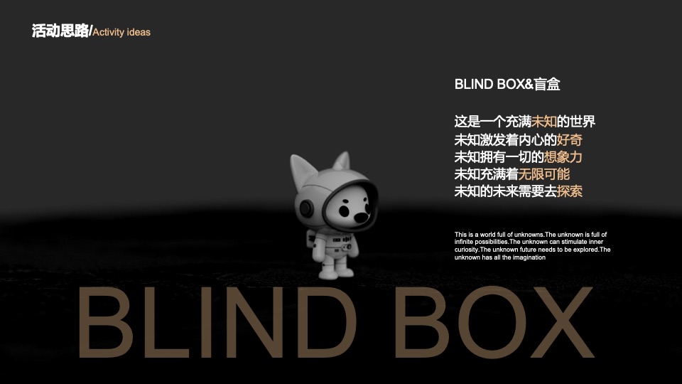 与美好不期而遇 专属限定盲盒节活动策划方案