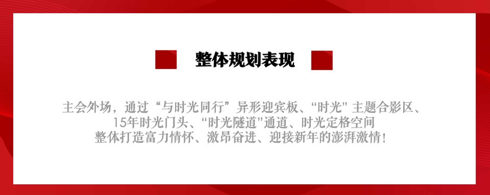 地产公司年会暨15周年庆典（与时光同行主题）活动策划方案