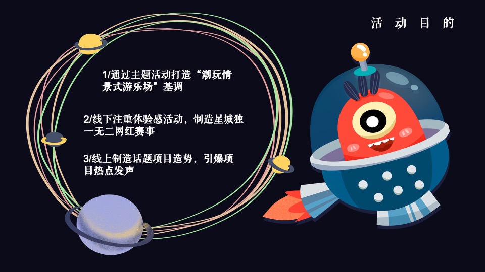 商业广场萌族星球开业推广活动方案