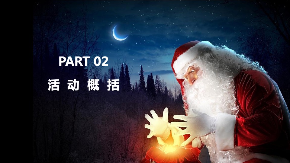 商业购物中心圣诞节暖场（魔法圣诞夜主题）活动策划方案