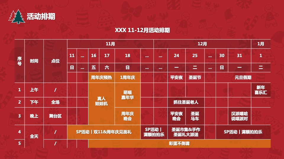 商业街圣诞嘉年华（漫享圣诞·壹想天开主题）活动策划方案