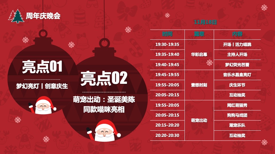 商业街圣诞嘉年华（漫享圣诞·壹想天开主题）活动策划方案