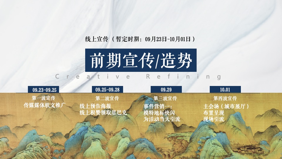 地产项目城市展厅开放（千万里·江山与共主题）活动策划方案