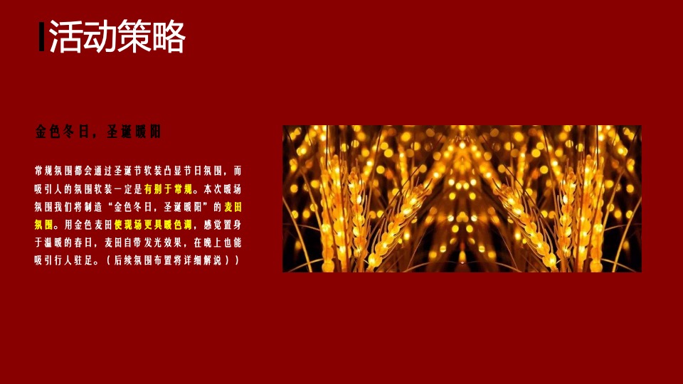 地产项目圣诞节系列暖场（乐享圣诞 狂欢不停主题）活动策划方案