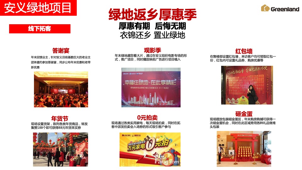 绿地江西各项目返乡置业方案汇总