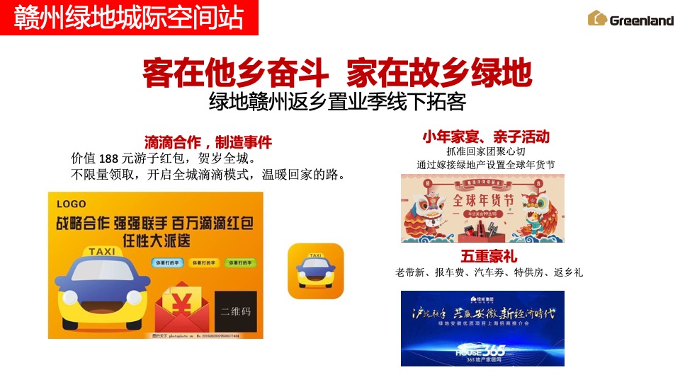 绿地江西各项目返乡置业方案汇总