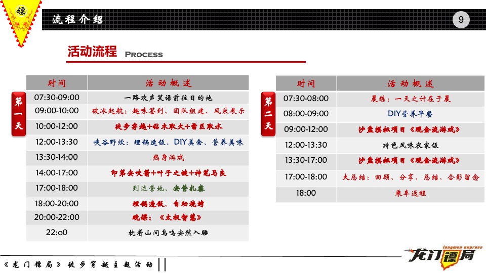 地产公司团队建设（龙门镖局主题）活动策划方案