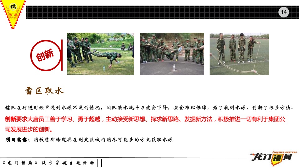 地产公司团队建设（龙门镖局主题）活动策划方案