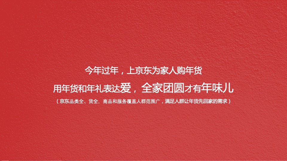 京东年货节媒介创意案