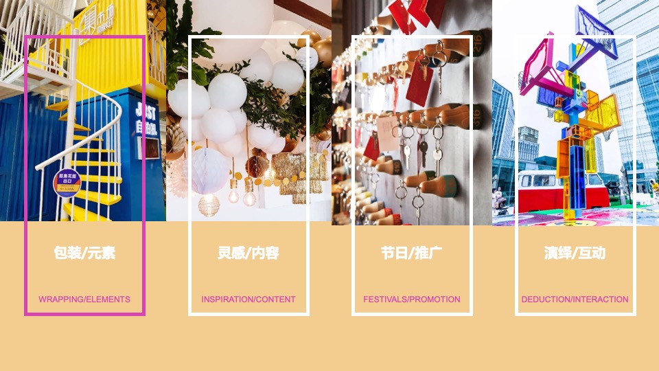 商业地产中国红元旦新年氛围包装美陈合集方案