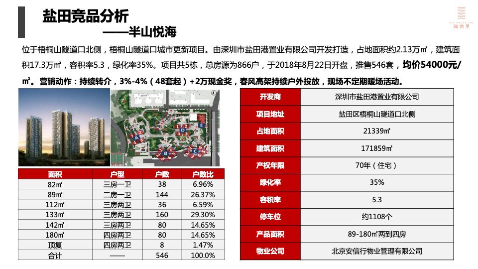 深圳盛迪嘉海湾里大厦营销执行策略-房地产-盐田市场竞品-项目推售定价策略