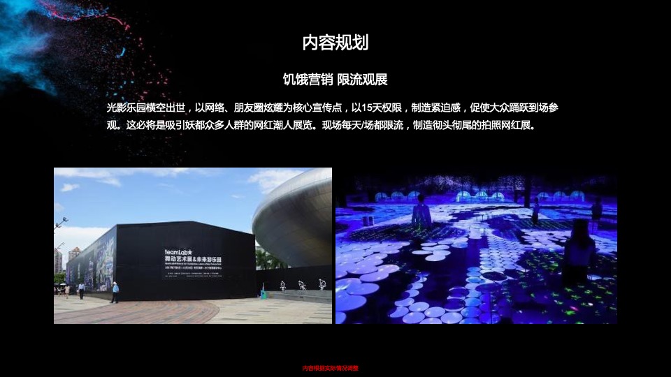 清远山水.维港星悦-光影艺术展览活动执行方案