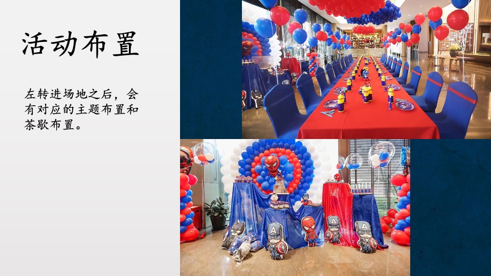 上湖城章美国队长主题小业主生日会活动简案