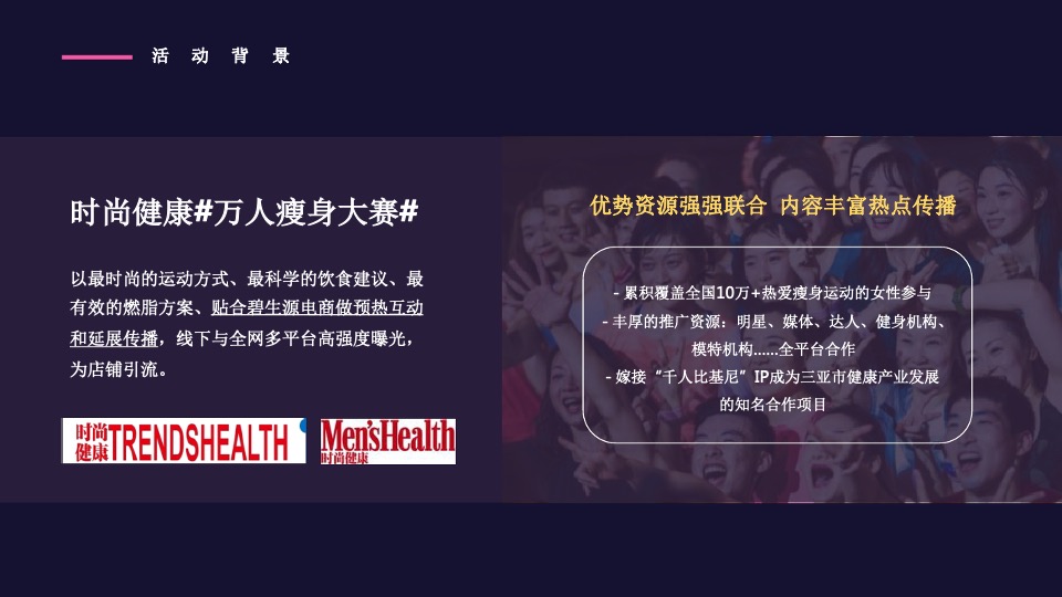 天猫狂暑季碧生源×时尚健康万人瘦身大赛联合方案