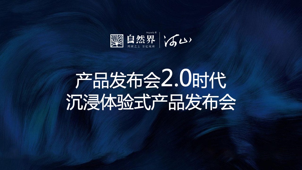 地产项目河山产品发布会（阅尽河山 幻境新生主题）活动策划方案