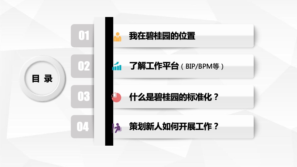 碧桂园策划入职工作指引新人速成宝典