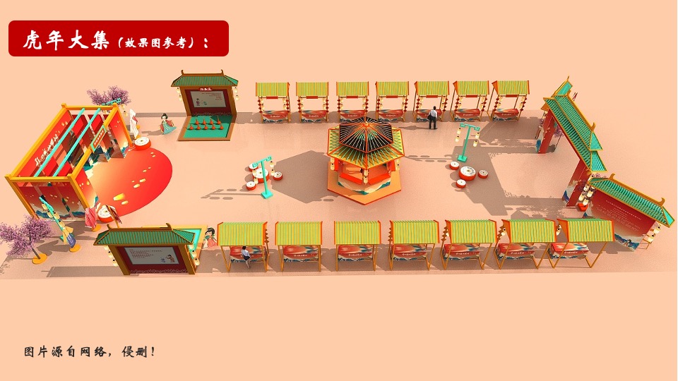 地产项目虎年新春国潮年货节（大王带我趣赶集主题）活动策划方案