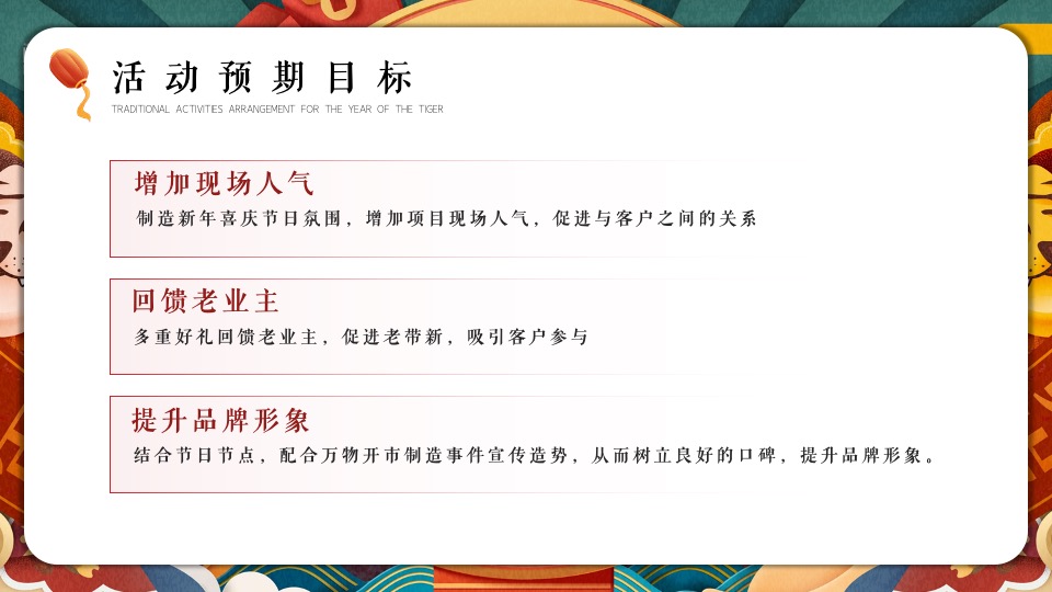 地产项目虎年新春年货节（万物开市·大吉大利主题）活动策划方案