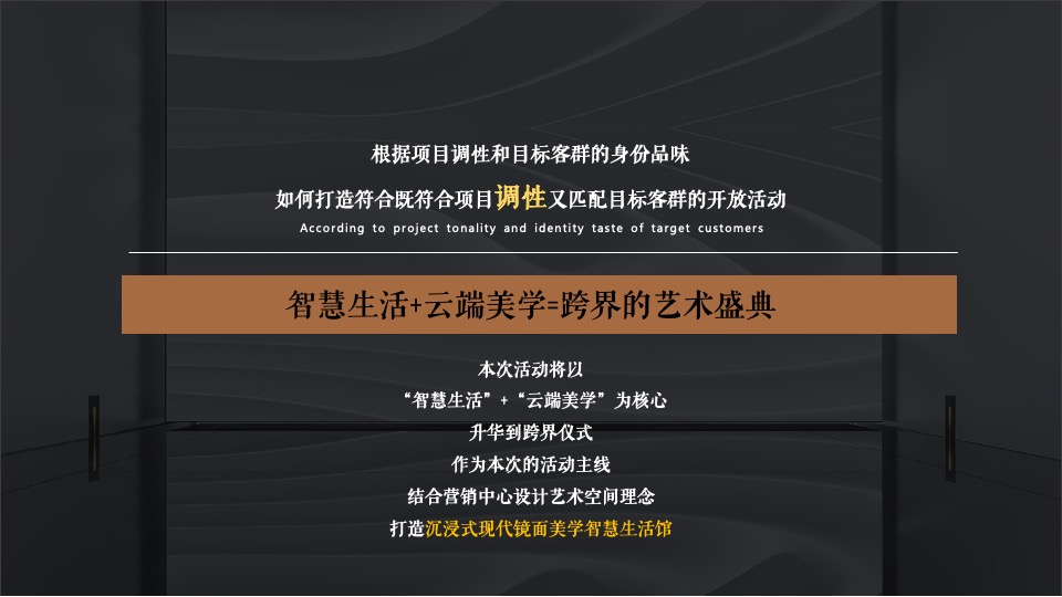 地产项目营销中心开放（栖居湖畔·镜鉴云邸主题）活动策划方案