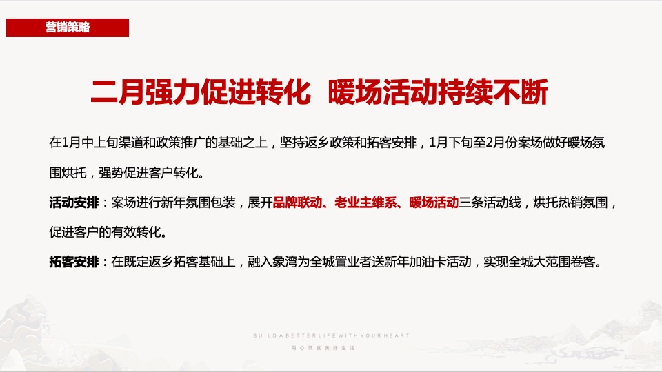 苏荷象湾壹号项目1-2月推广方案