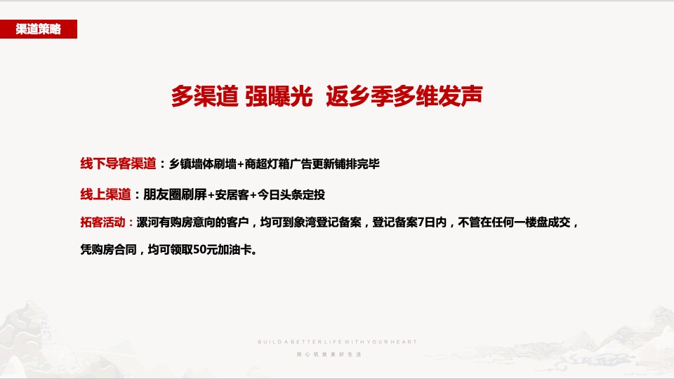 苏荷象湾壹号项目1-2月推广方案