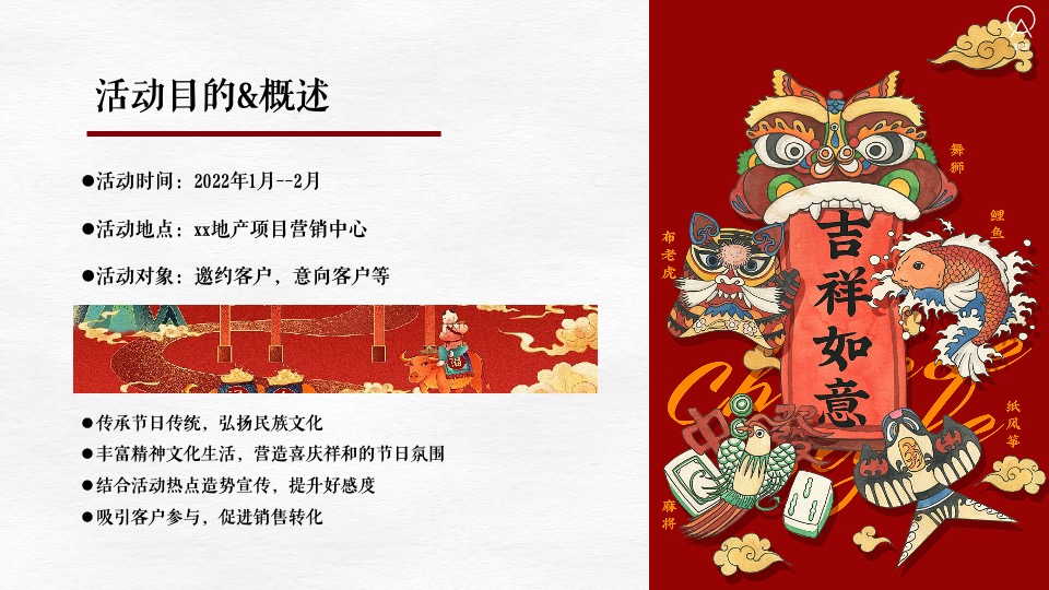 地产项目虎年新春系列（潮居艺术 妙趣横生主题）活动策划方案