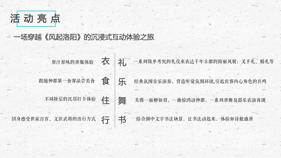 企业国潮主题年会（风起洛阳主题）活动策划方案