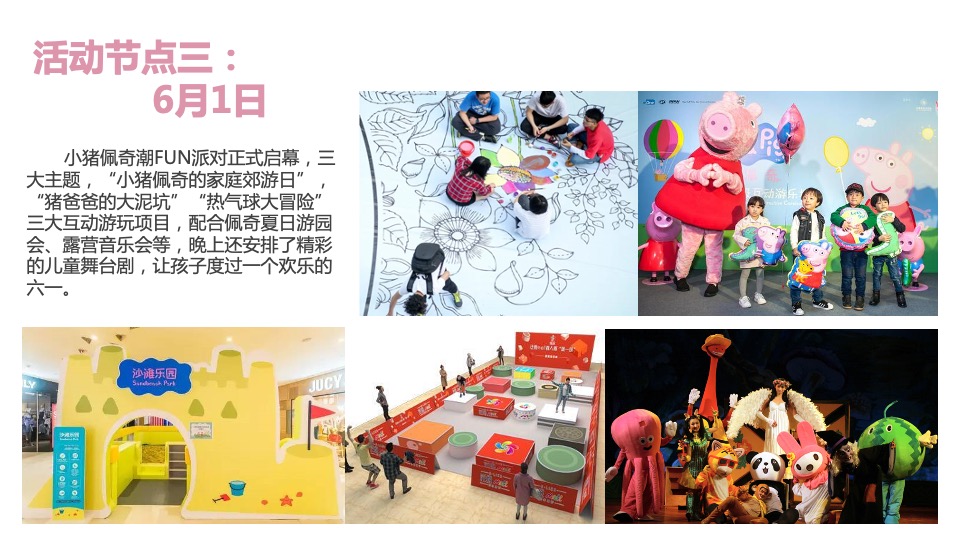 小猪佩奇潮FUN派对暨商业街开业案