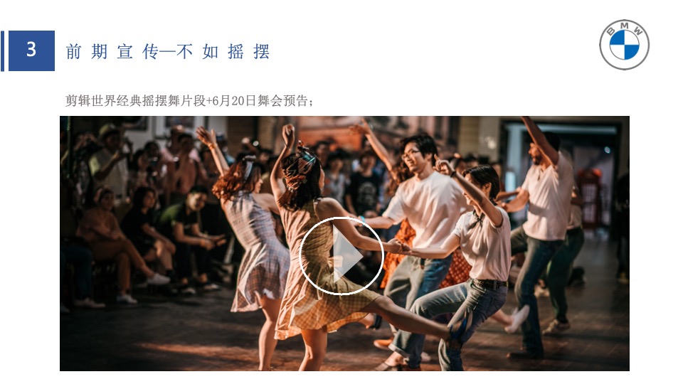 宝马汽车品牌狂热摇摆之夜车友活动策划方案