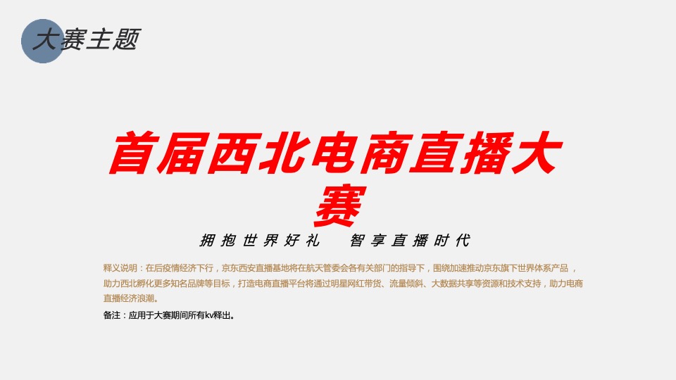 京东电商直播大赛策划全案